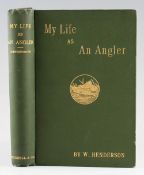 Henderson, W – My Life as An Angler 1880 photo frontispiece of author fine in original green cloth