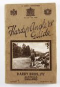 Hardy Angler's Guide 1927 in good condition internally clean with stepped index. Clean covers,