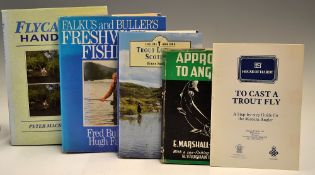 Fly Fishing, Fly Casting and Fresh water selection of books (5) - House of Hardy “To Cast a Trout