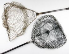 Hardy Trout Landing nets, Y Shaped folding landing alloy framed with black handle together with