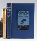 Jones, Sheridan R – Black Bass & Bass Craft N.Y. 1924, 8 illustrations original blue cloth