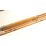 Hardy The Wye palakona salmon fly rod Ser no H88055 – 12ft 6in 3pc with spare tip – agate lined butt