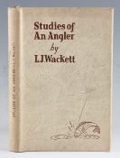 Wackett, L J – Studies of An Angler Melbourne 1950 good in dust jacket