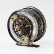 S Allcock & Co Ltd “The Allcock Popular” aerial centre pin reel – 3” dia wide drum, stamped with S
