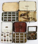 5 Various Dry Fly Tins: to consist of Hardy 16 x 9cm, Ogden Smith with copper finish, 2 Wheatley and