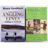 Sandison, Bruce – The Press and Journal Angling Lines Fishing in Scotland 2009 signed by the