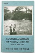 Cogswell & Harrison Fishing Trade Catalogue, 1933 Fishing rods and tackle London, 130 pages,