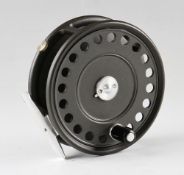 Fine Hardy Bros “The St John” mark to alloy fly reel: 3 7/8 inch dia - smooth alloy foot, constant