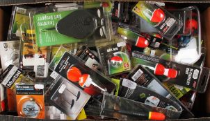 Mixed Selection of Fishing Items: All New in makers boxes to include Hooks, Floats, Lure Traces,