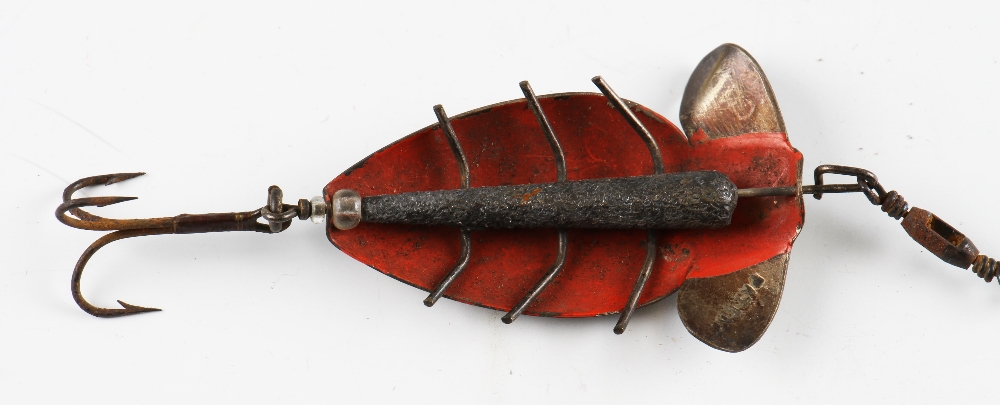 Rare “The Proper Colorado” Patent No.3 Spider spoon with legs – with Patent stamped to both fins – - Image 2 of 2
