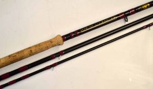 Bruce and Walker “Walker Salmon” Carbon Salmon Fly Rod: Good 15ft 3pc – line #10/11 with lined