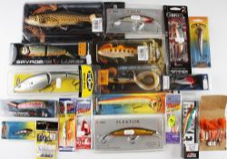 Mixed Selection of Fishing Lures: All New in makers boxes various sizes to include Savage Gear,