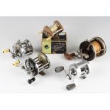 Selection of Sea Fishing Multiplier Reels: To include Ocean City No 1581, Pflueger The Capitol, Penn