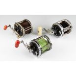 3 Large Sea Fishing Multiplier Reels: To include Pen Senator, Penn No 49 Deep Sea Reel. Daiwa