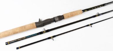 Carbon Ocean Master Travel series Fishing Rod: OMT10C Three piece 7’ 5/8-2 1/4oz Lures 10-20lb