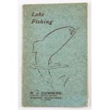 Cummins, W J – Lake Fishing c.1938 paper covers comes with postcard from Hardy Brothers dated 1908