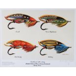 Seddon, Andrew John (after) signed ltd ed titled “Traditional 19th Century British Salmon Flies on