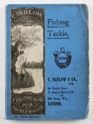 C Farlow Fishing Tackle Catalogue / Price List Circa 1911. 238 pages, 12 colour plates of flies,