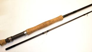 Red-Ington carbon fly rod – 10ft 2pc – line 7# - with 2 Fuji style lined butt guides-Fuji screw