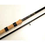 Good Hardy Richard Walker Avon glass fibre rod – 10ft 2pc with tortoise shell agate lined butt and