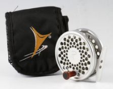 Fine Vosseler Made In Germany RC3 lightweight trout fly reel – 3.25” dia – c/w line appears unused –