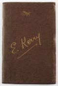 E Kerry Trade Fishing Catalogue, The Dry-Fly specialist Lockton Pickering Yorks 1936 price list of
