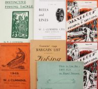 Cummins Fishing Trade Catalogue, Selection of 1930/40s catalogues to include 1937, 1938, 1945,