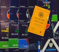 1953-2012 Scottish Home International Rugby Programme Selection (64): A little duplication in this