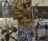 Rare, 1970s NZ All Blacks, 17 photographs of the visitors on and off field during tour to South