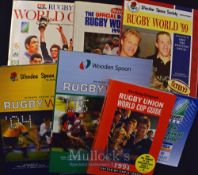 Rugby World & World Cups Book Selection (8): Often hardback, always VG, guides for the Cup of