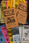1970s/80s East Fife Football Programmes all home matches, few 1960s noted, condition overall A/G (#