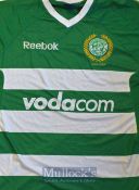 Bloemfontein Celtic (South Africa) 1969-2009 40th Anniversary green and white, short sleeve, size L