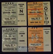 1966 Football World Cup match tickets at Hillsborough Spain v Switzerland 15 July 1966, West Germany