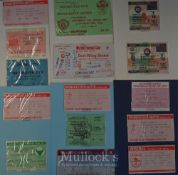 1987/88 Manchester Utd Division 1 match tickets homes (18) plus aways (16), FA Cup home v Chelsea,