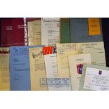 Quantity of Assorted Football Correspondence consisting of a large collection of letters, documents,