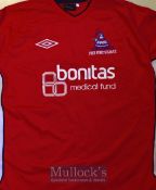 Free State Stars FC (South Africa) Football Shirt in red and white, size L, short sleeve