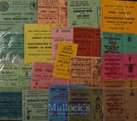 1069/70 Manchester Utd league match tickets homes (14) including WHU, Spurs, Manchester City,