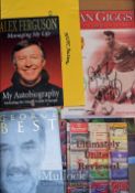 Collection of Manchester United related publications to include Ryan Giggs testimonial programme (