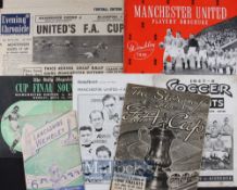 1948 FA Cup Final football memorabilia to include Manchester Utd cup tie team (Evening Chronicle), A