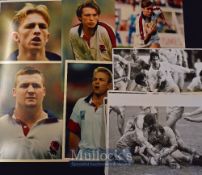 Rugby Photographs, Portrait & Action (Arg v Eng etc) (Qty): Mostly c.10” x 8”, sets of colour