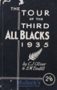 Scarce NZ Rugby Book, The Tour of the Third All Blacks 1935: Well-produced NZ 200pp A5 softback