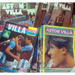 Assorted Football Programmes to include Birmingham City, Leeds United and Aston Villa, home and away