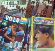 Assorted Football Programmes to include Birmingham City, Leeds United and Aston Villa, home and away