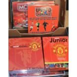 Manchester United football memorabilia to include Champions chess set 1968 winners v 1999 winners