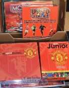 Manchester United football memorabilia to include Champions chess set 1968 winners v 1999 winners