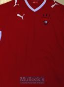 Bay United (South Africa) Football Shirt in red, short sleeve, size L