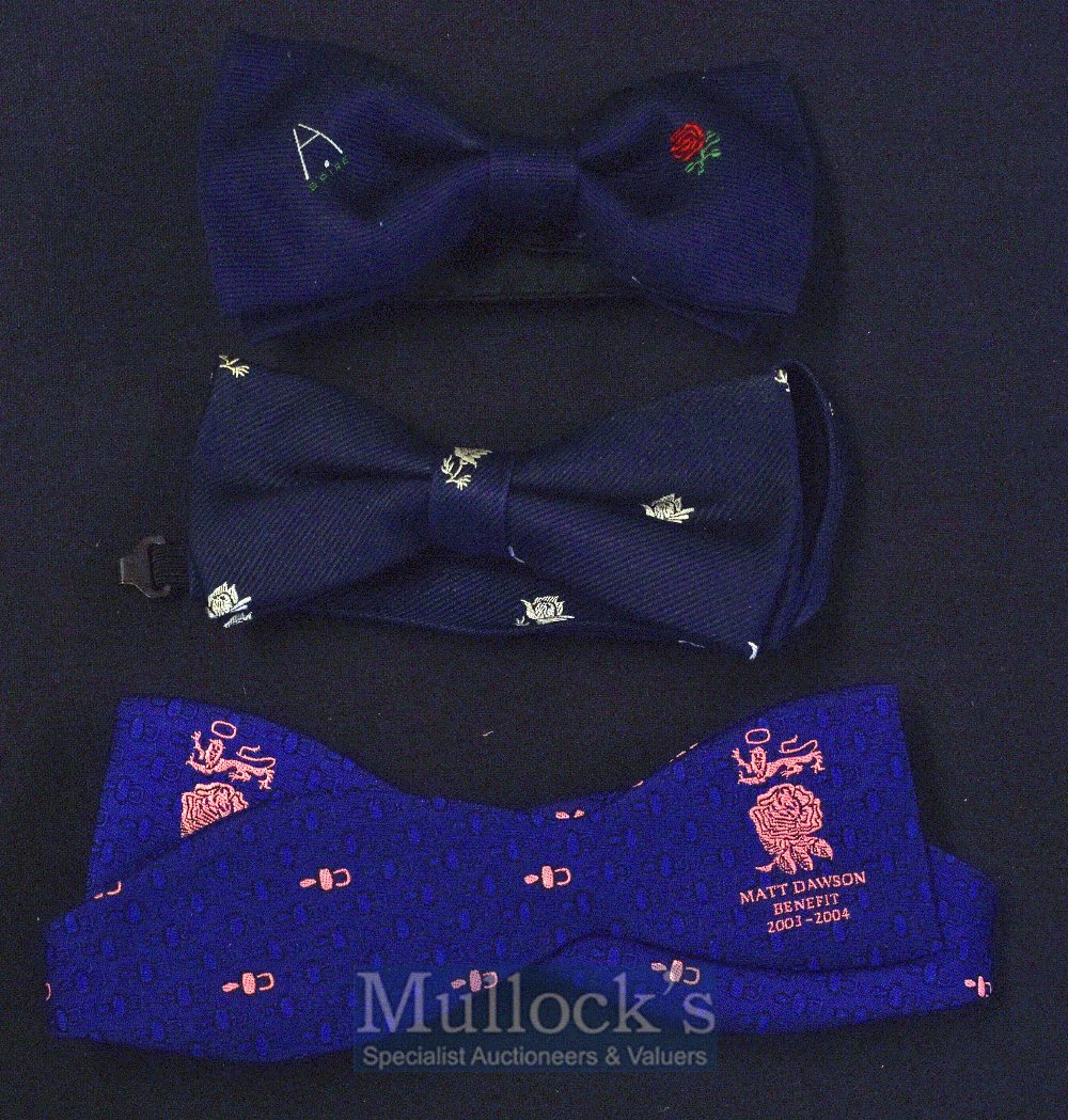 RFU official rugby bow ties (3): to include Matt Dawson benefit 2003/2004