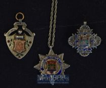 Cumberland Football Association Cup Winners Medal 1891/1892 plus 1892/1893 Medal and Shield