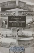 1938/39 Football Jubilee Fund match programme Preston NE v Blackpool 20 August 1938 at Deepdale.