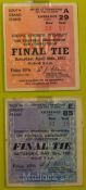 1951 and 1952 FA Cup final match tickets. (2) Good.